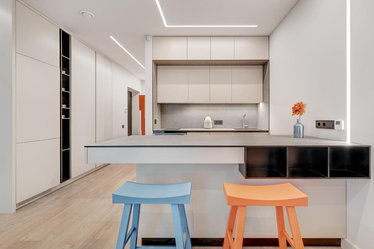 Happy Inn G, Self Check-In, Terrace, Underground Parking Vilnius Luaran gambar