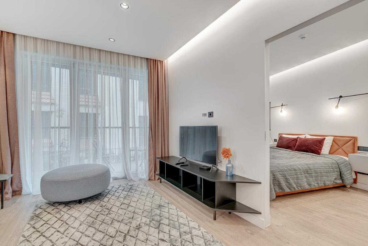 Happy Inn G, Self Check-In, Terrace, Underground Parking Vilnius Luaran gambar